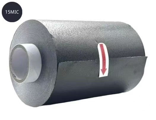 Foilmall Black Embossed Anti-Slip Hair Foil Roll, Ideal for Highlights & Fashion Coloring