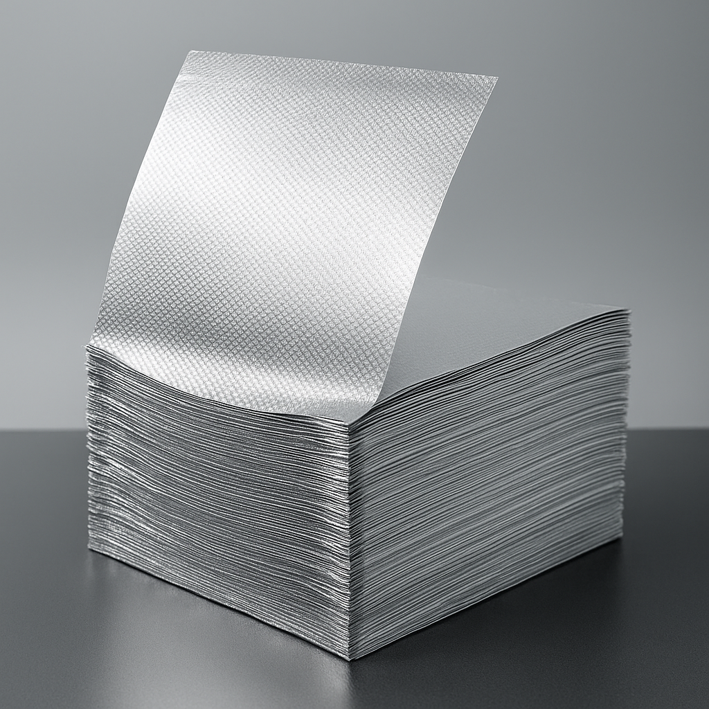 Hairdresser Pop-up Foil Sheets, Pack of 500, Silver, 12 x 27.3 cm x 15mic, Professional Hair Dye, 100% Embossed, Highlight Foil Sheets