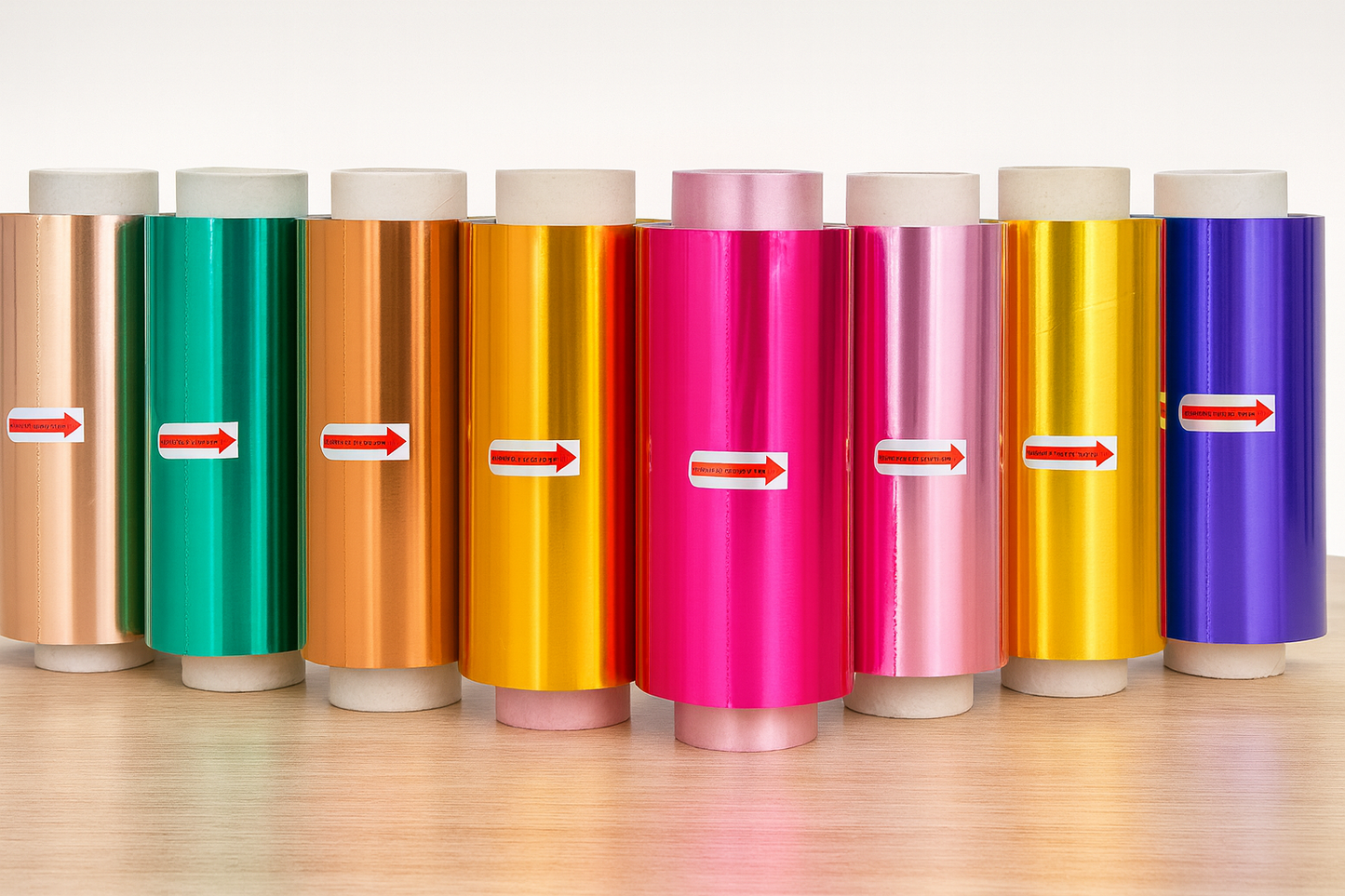 Foilmall Surprise Color Hair Foil Roll 12cm × 250m × 15mic – Random Colors, Professional Salon Quality