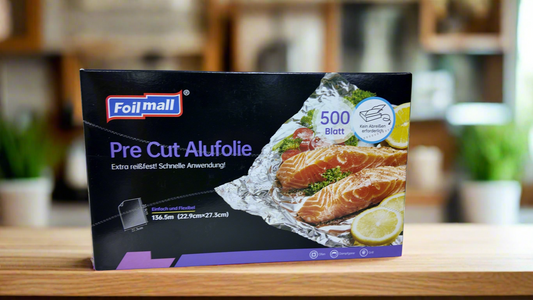Foilmall Pre-cut Foil 500 Sheets （136m）