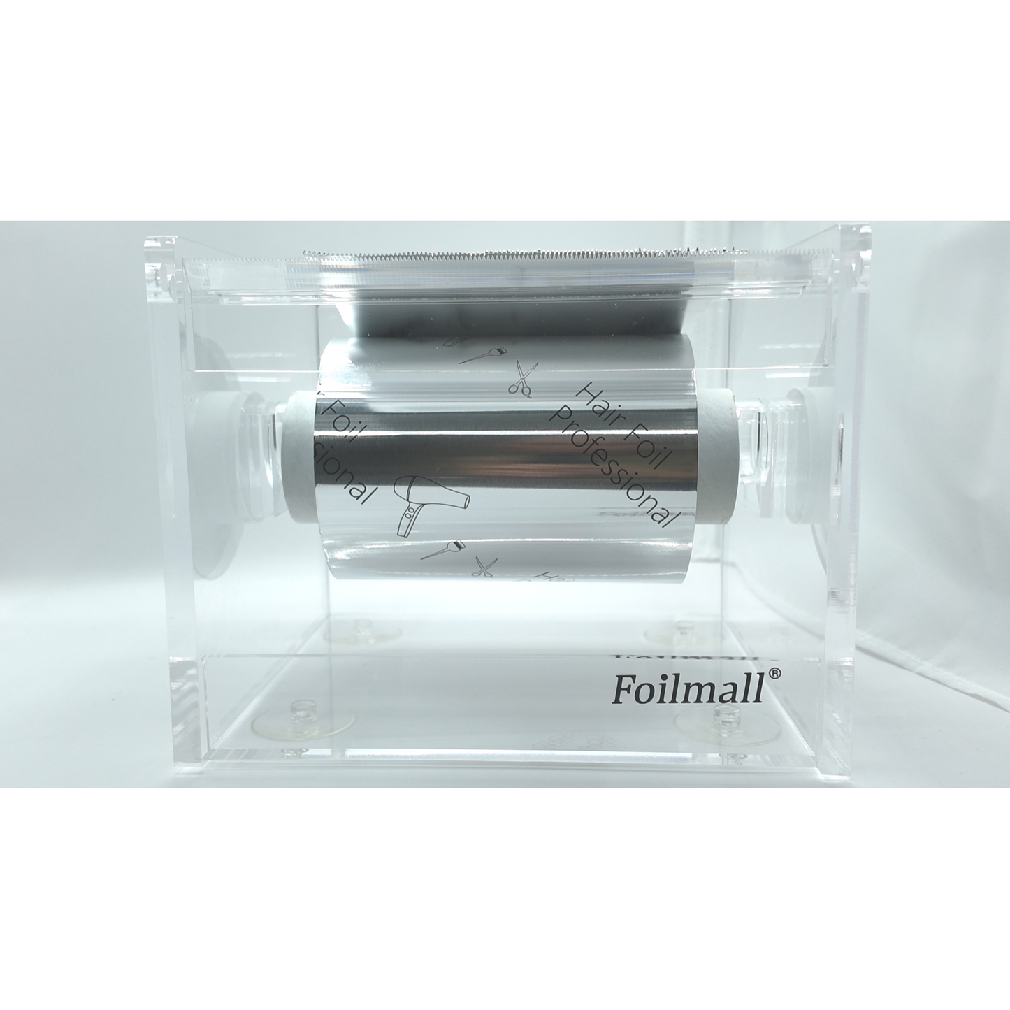 Foilmall Hairdressing Aluminium Foil Roll 12cm x 250m x 15mic Professional with Print Pattern
