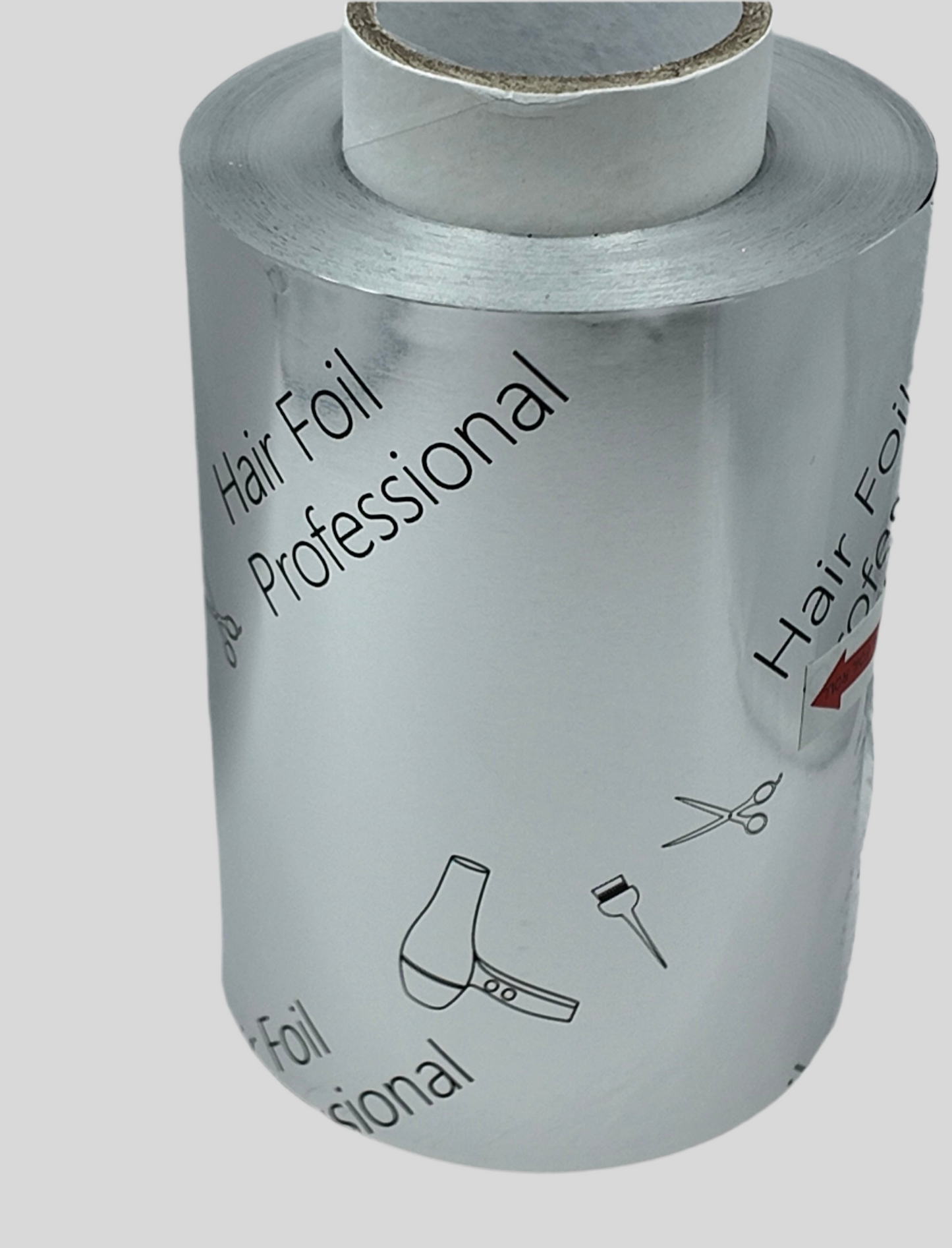 Foilmall Hairdressing Aluminium Foil Roll 12cm x 250m x 15mic Professional with Print Pattern