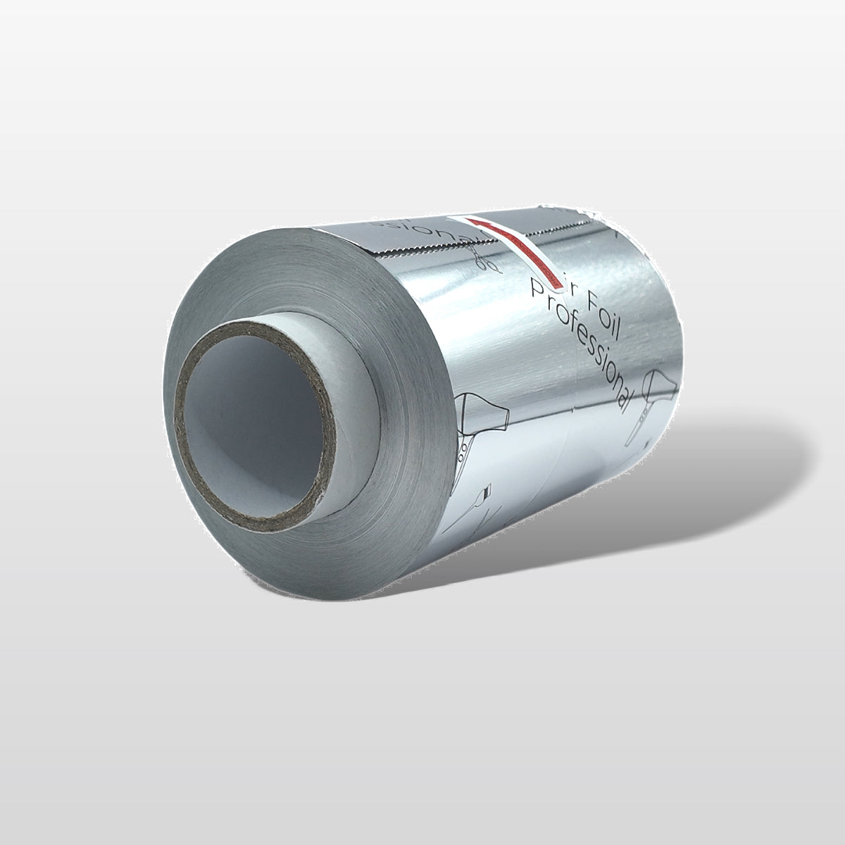 Foilmall Hairdressing Aluminium Foil Roll 12cm x 250m x 15mic Professional with Print Pattern