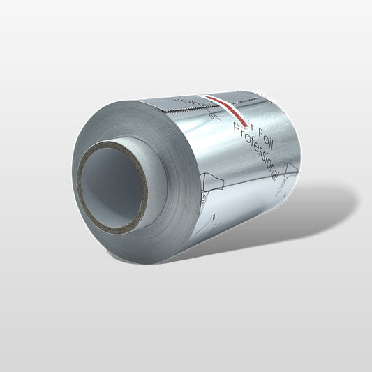 Foilmall Hairdressing Aluminium Foil Roll 12cm x 250m x 15mic Professional with Print Pattern